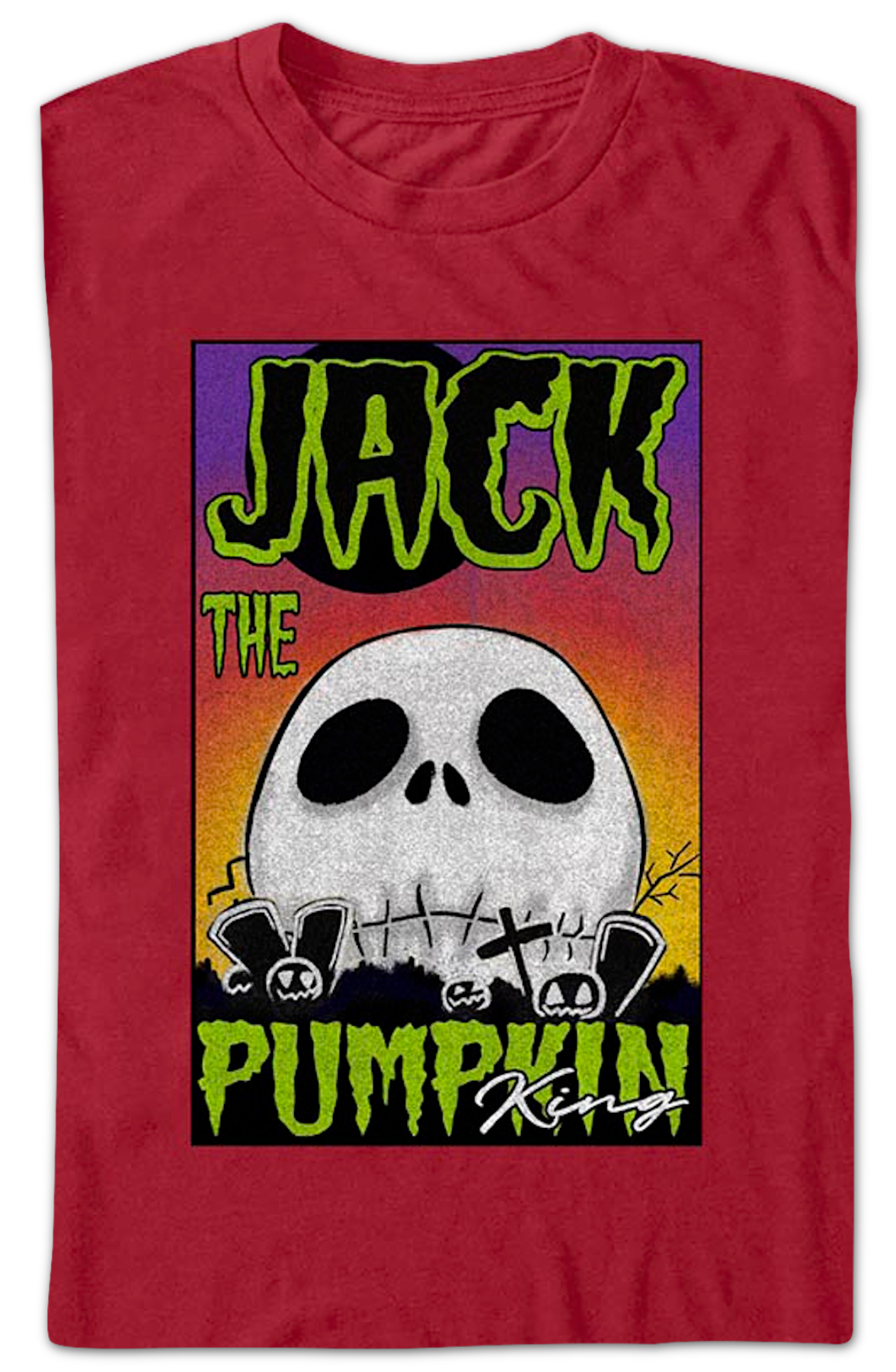 Jack The Pumpkin King Nightmare Before Christmas T-Shirt