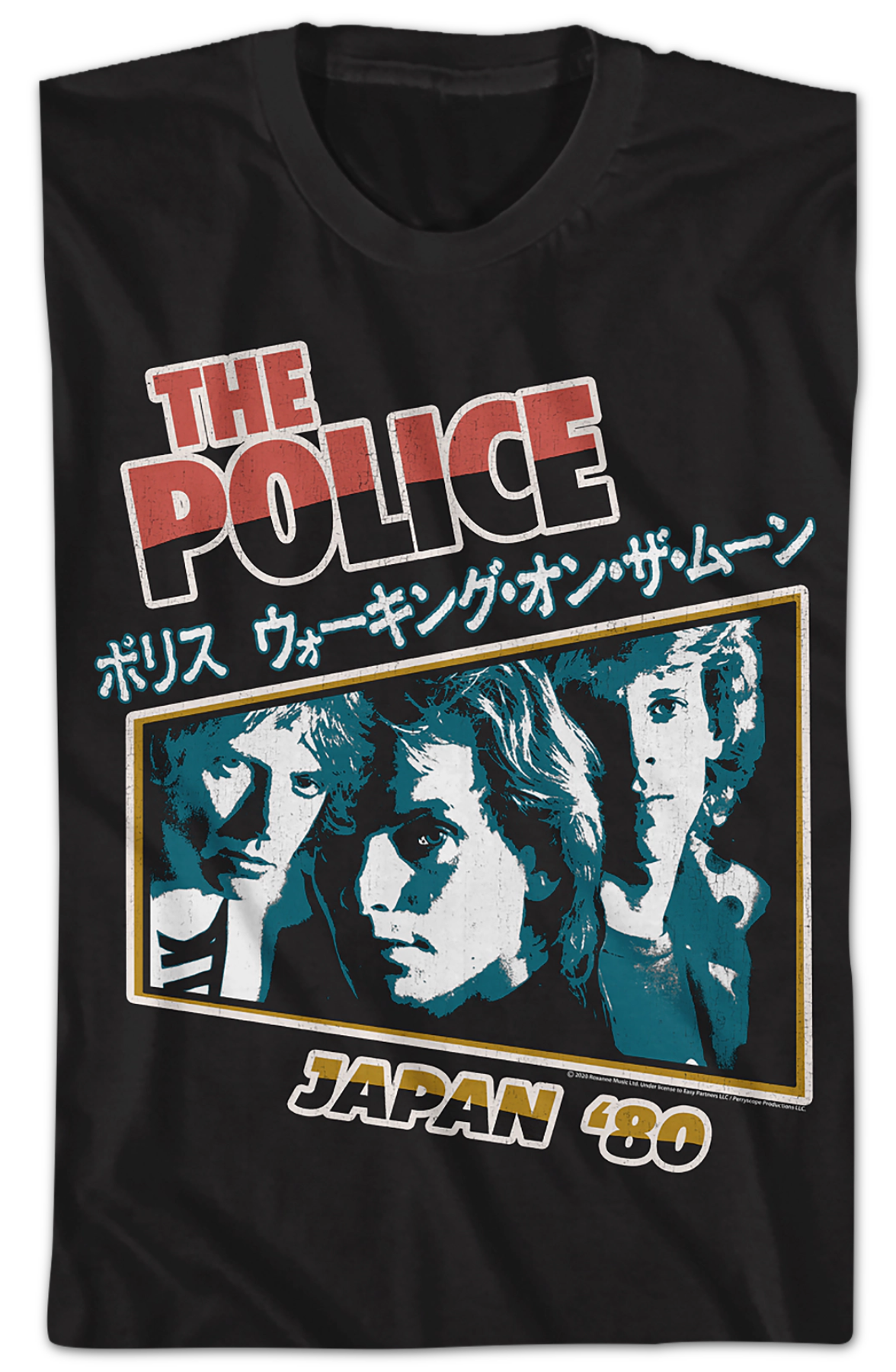 Japan '80 The Police T-Shirt
