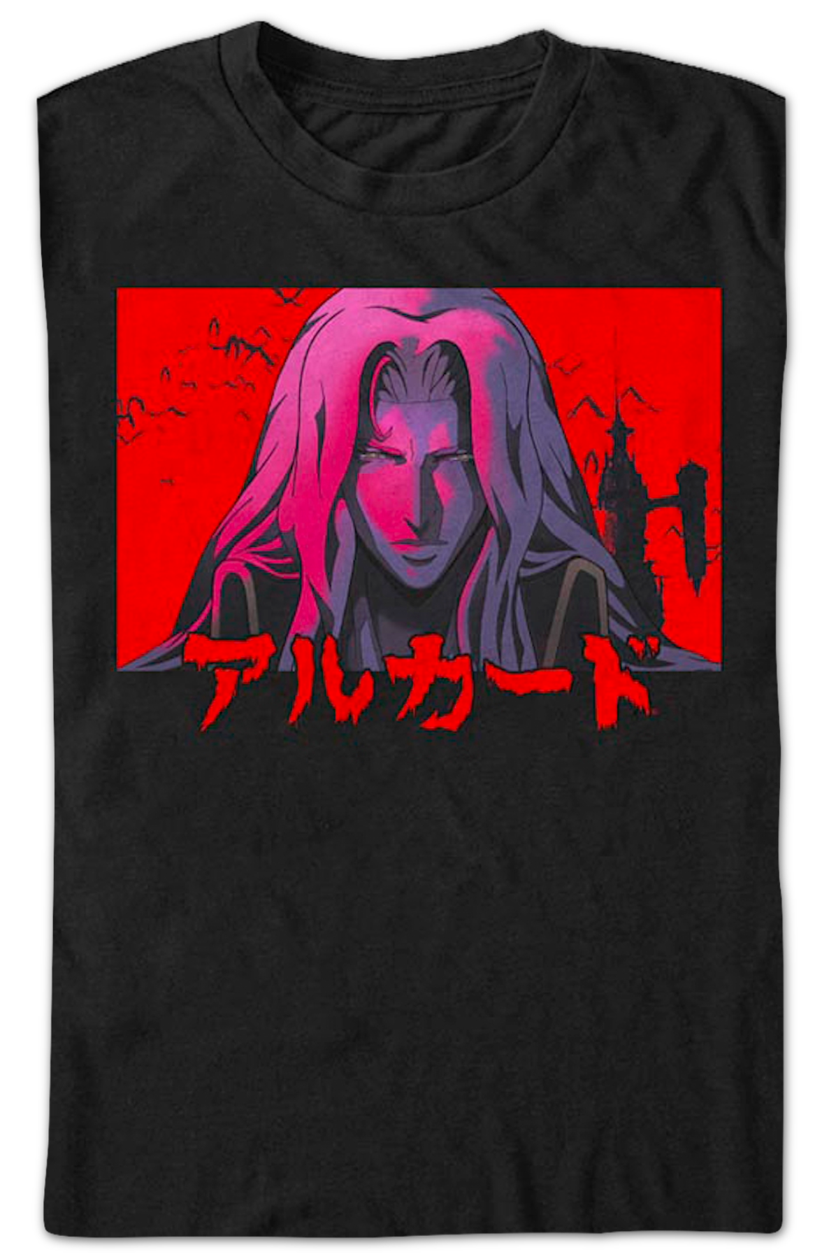 Japanese Alucard Photo Castlevania T-Shirt