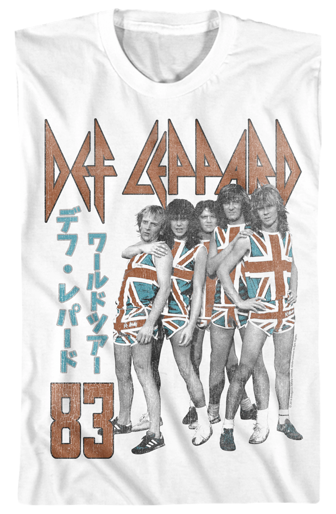 Japanese Def Leppard T-Shirt