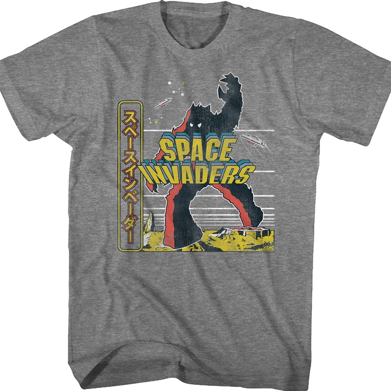 Japanese Space Invaders T-Shirt