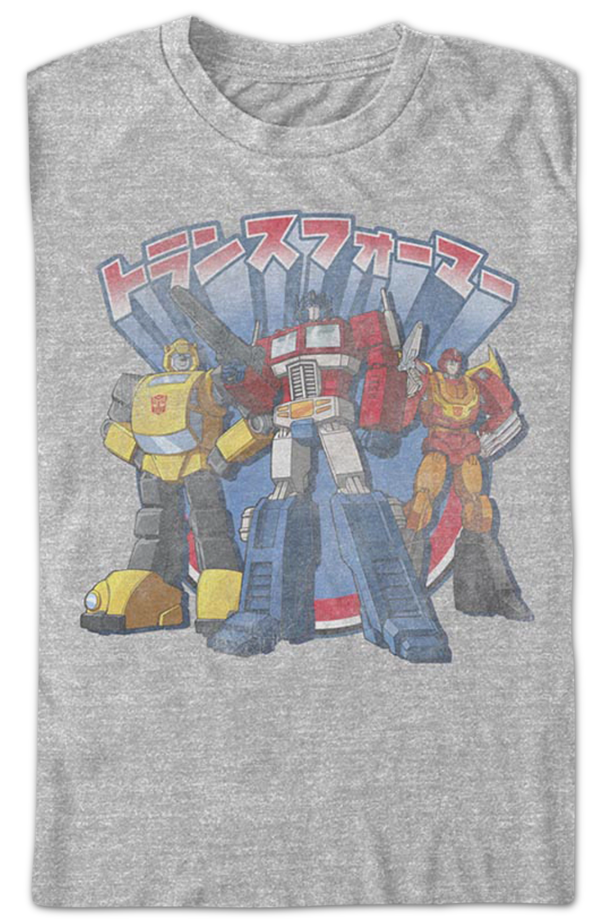 Japanese Text Autobots Transformers T-Shirt