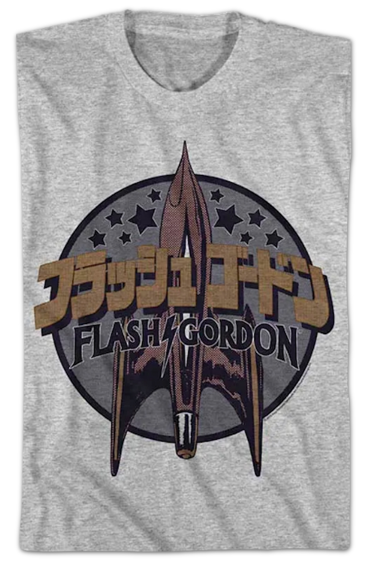Japanese Text Flash Gordon T-Shirt