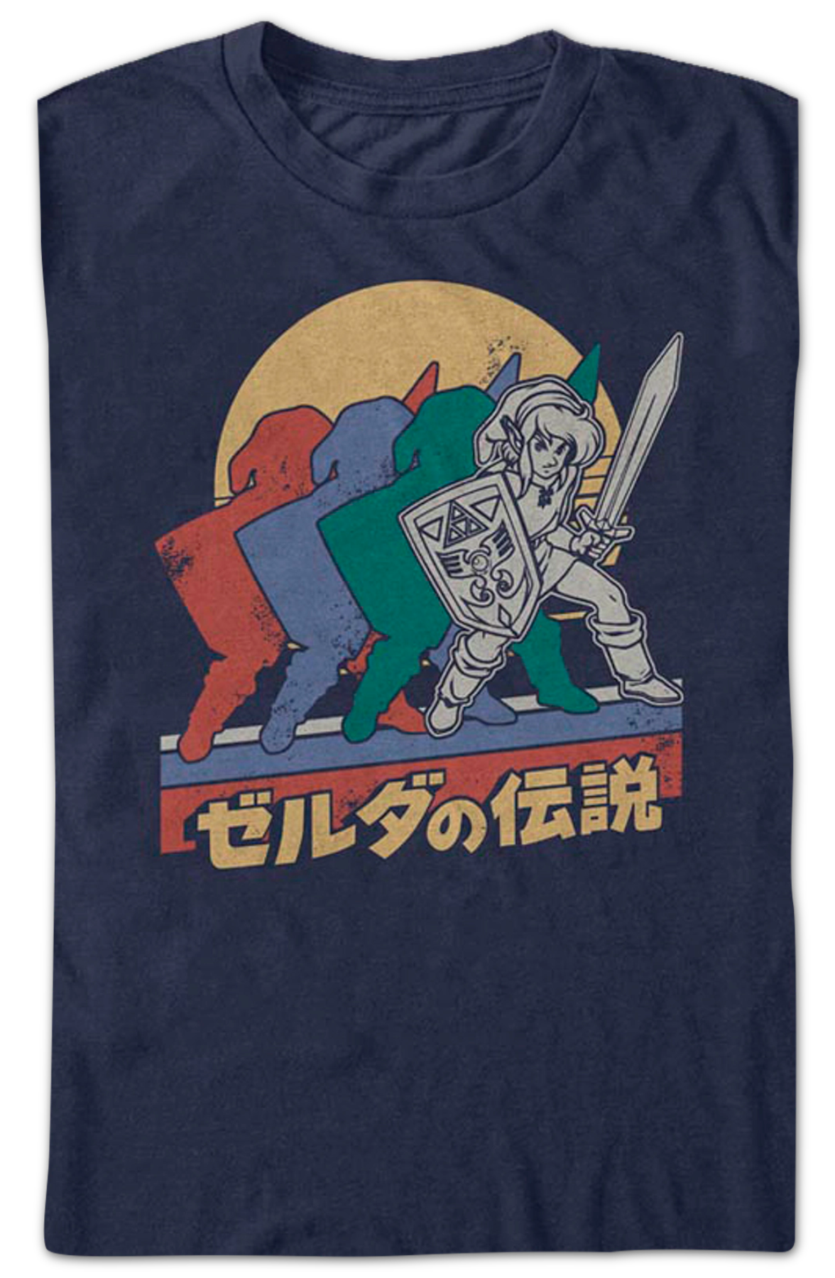 Japanese Text Legend Of Zelda T-Shirt