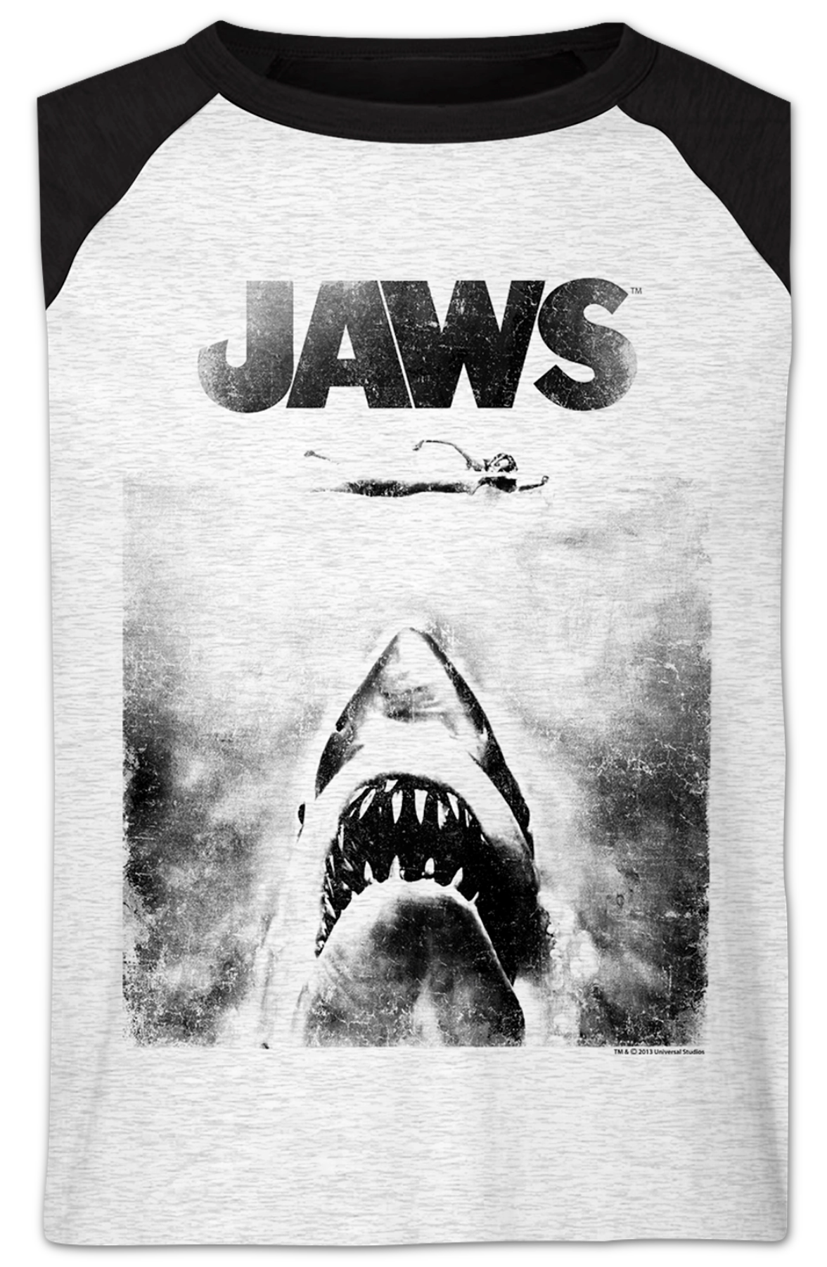 Jaws Raglan Baseball Shirt