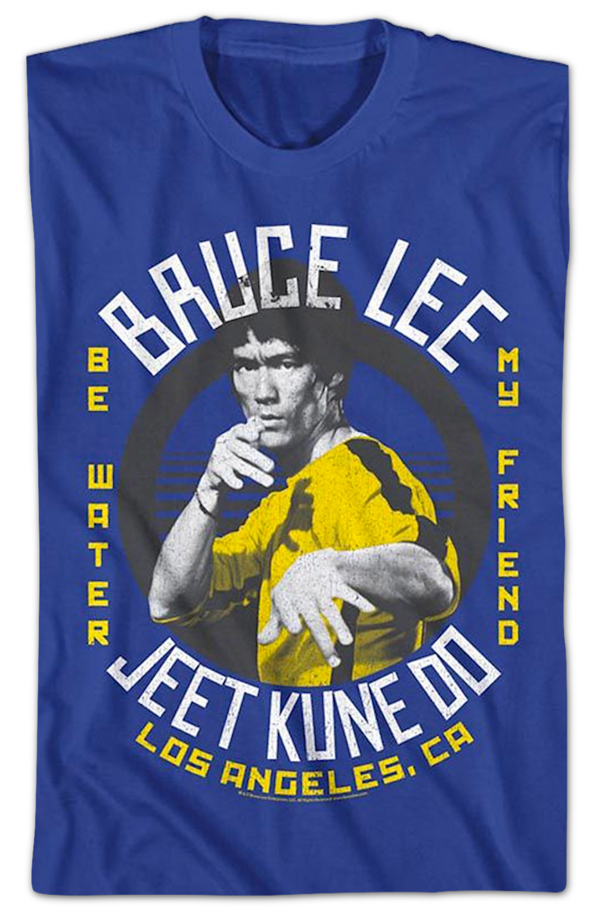 Jeet Kune Do Be Water My Friend Bruce Lee T-Shirt