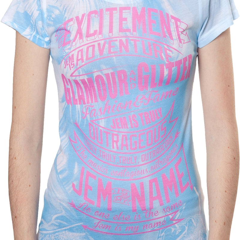 Jem Theme Song Sublimation Shirt