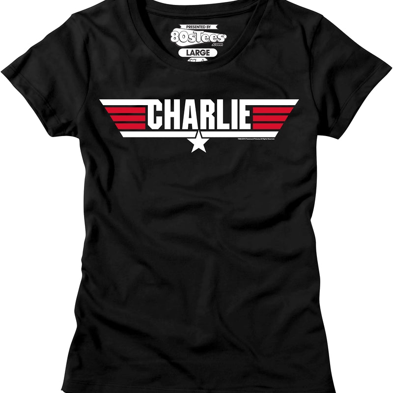 Jr Call Name Charlie Top Gun T-Shirt