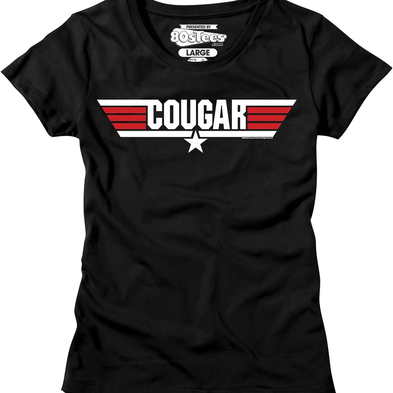 Jr Call Name Cougar Top Gun T-Shirt