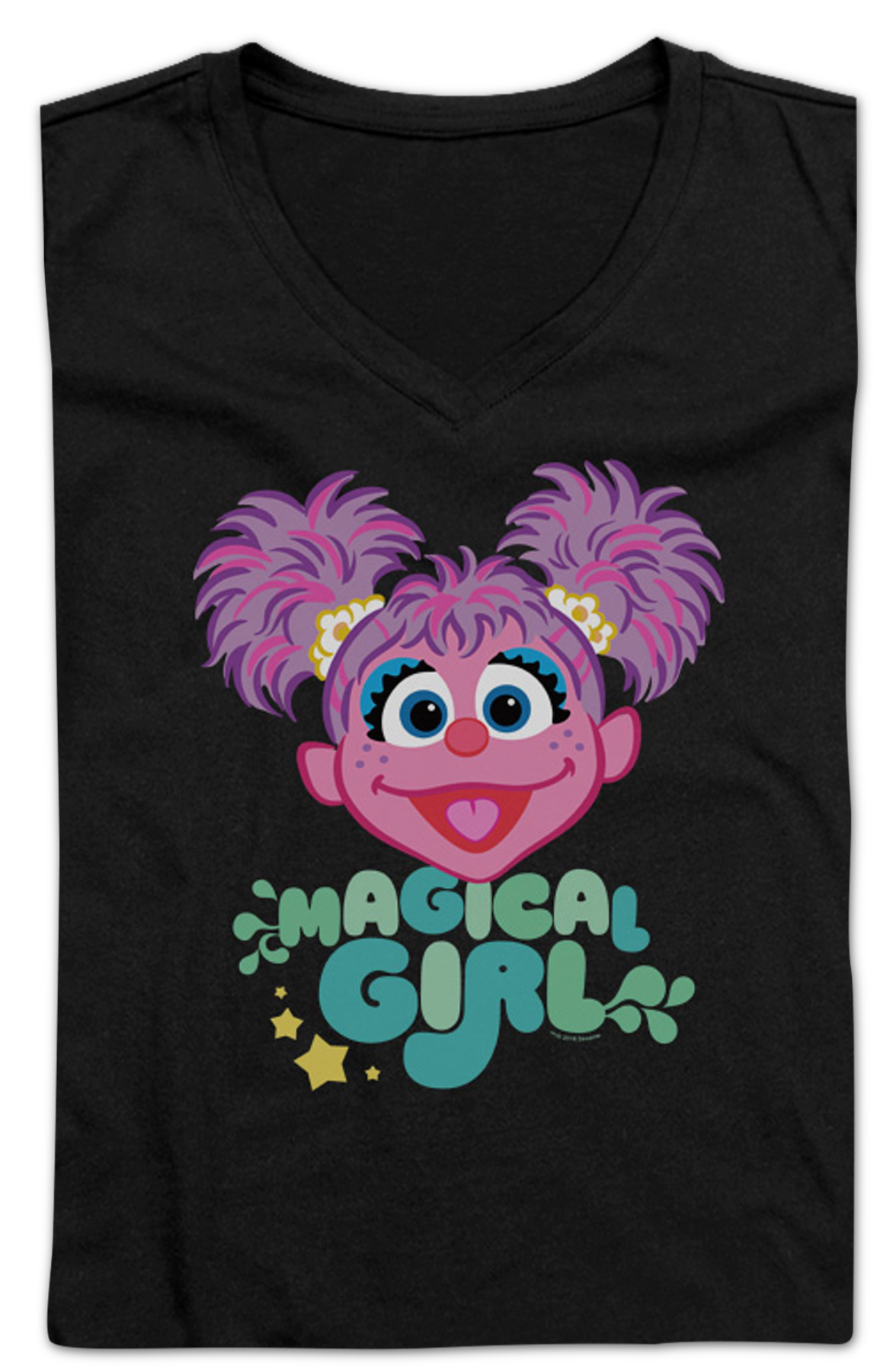 Junior Magical Girl Sesame Street V-Neck Shirt