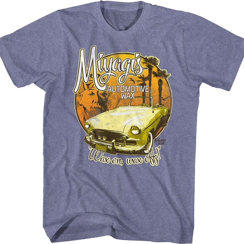 Karate Kid Miyagi Wax On Wax Off T-Shirt