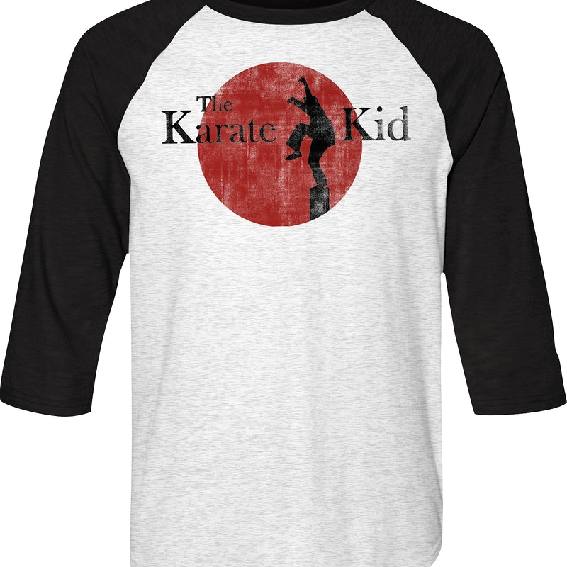 Karate Kid Raglan Baseball Shirt