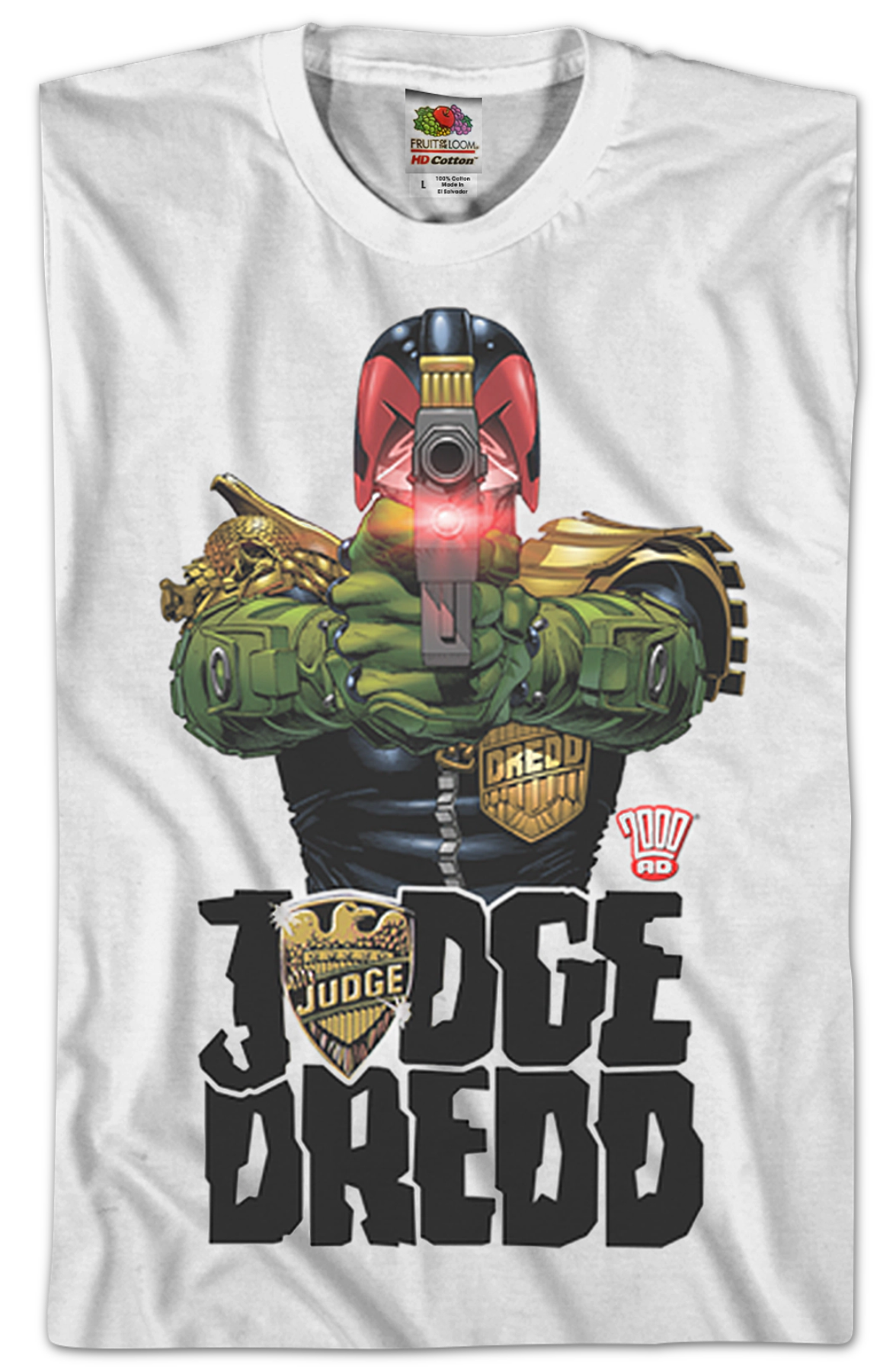 Laser Sight Judge Dredd T-Shirt