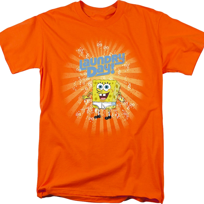 Laundry Day SpongeBob SquarePants T-Shirt