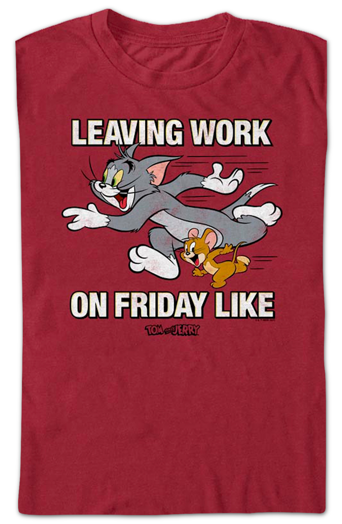 Leaving Work On Friday Tom And Jerry T-Shirt