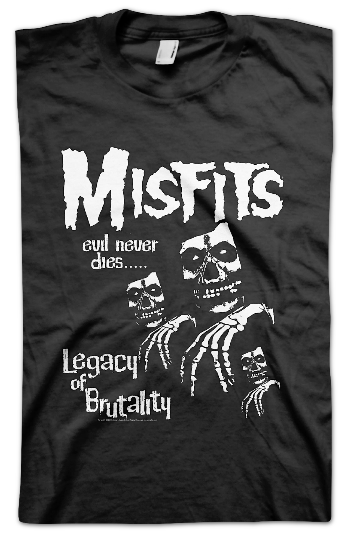 Legacy Of Brutality Evil Cover Misfits T-Shirt