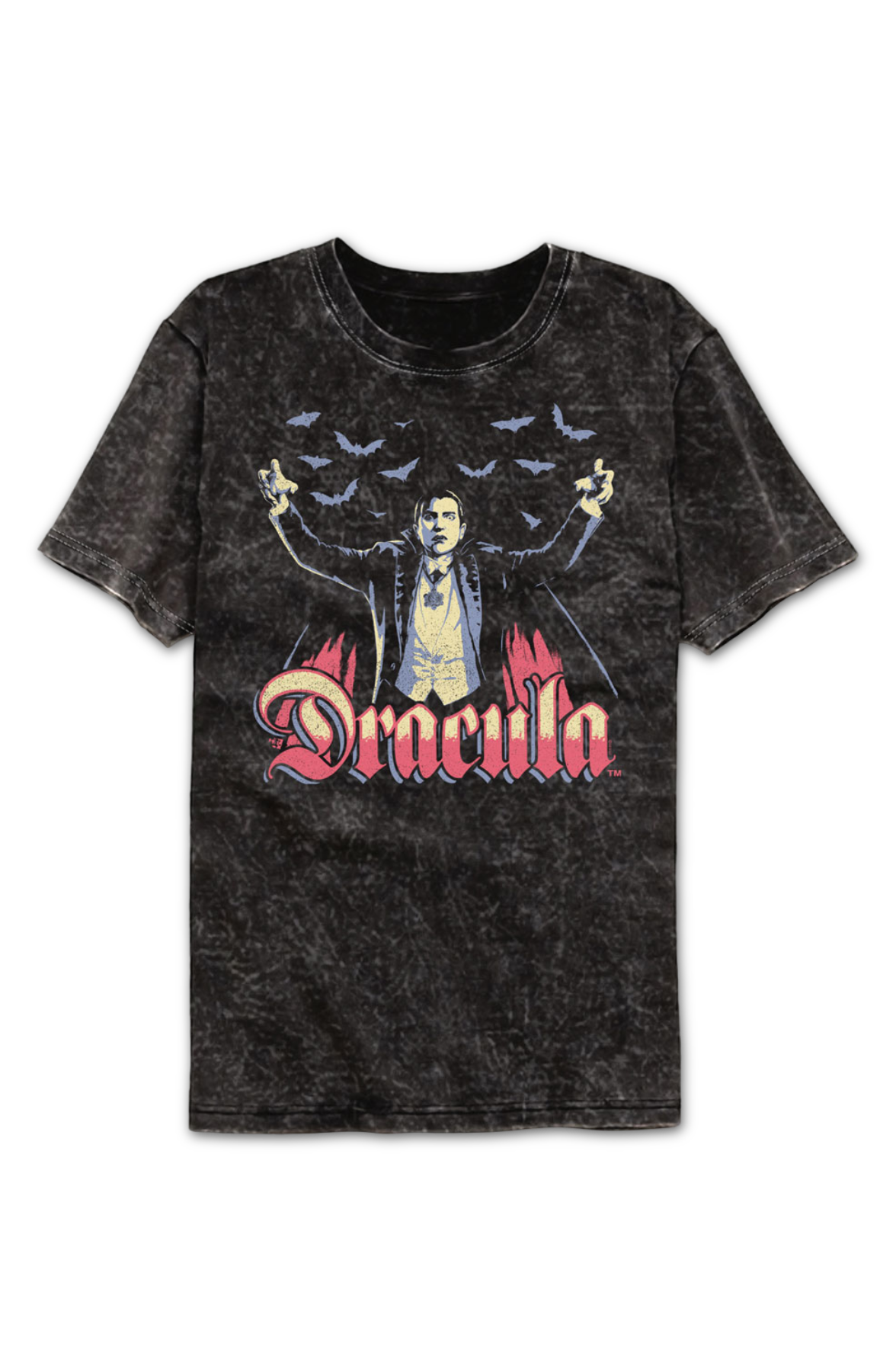 Legendary Vampire Dracula Mineral Wash T-Shirt