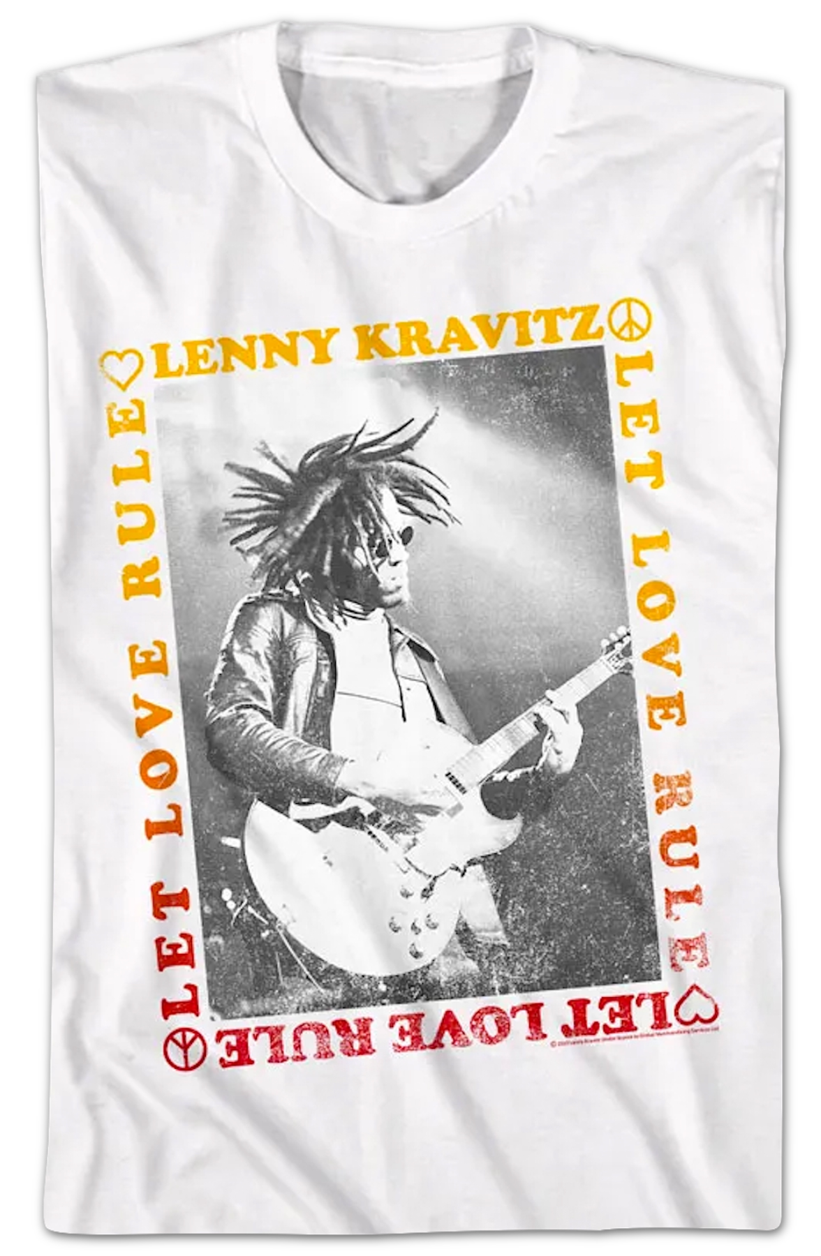 Let Love Rule Lenny Kravitz T-Shirt