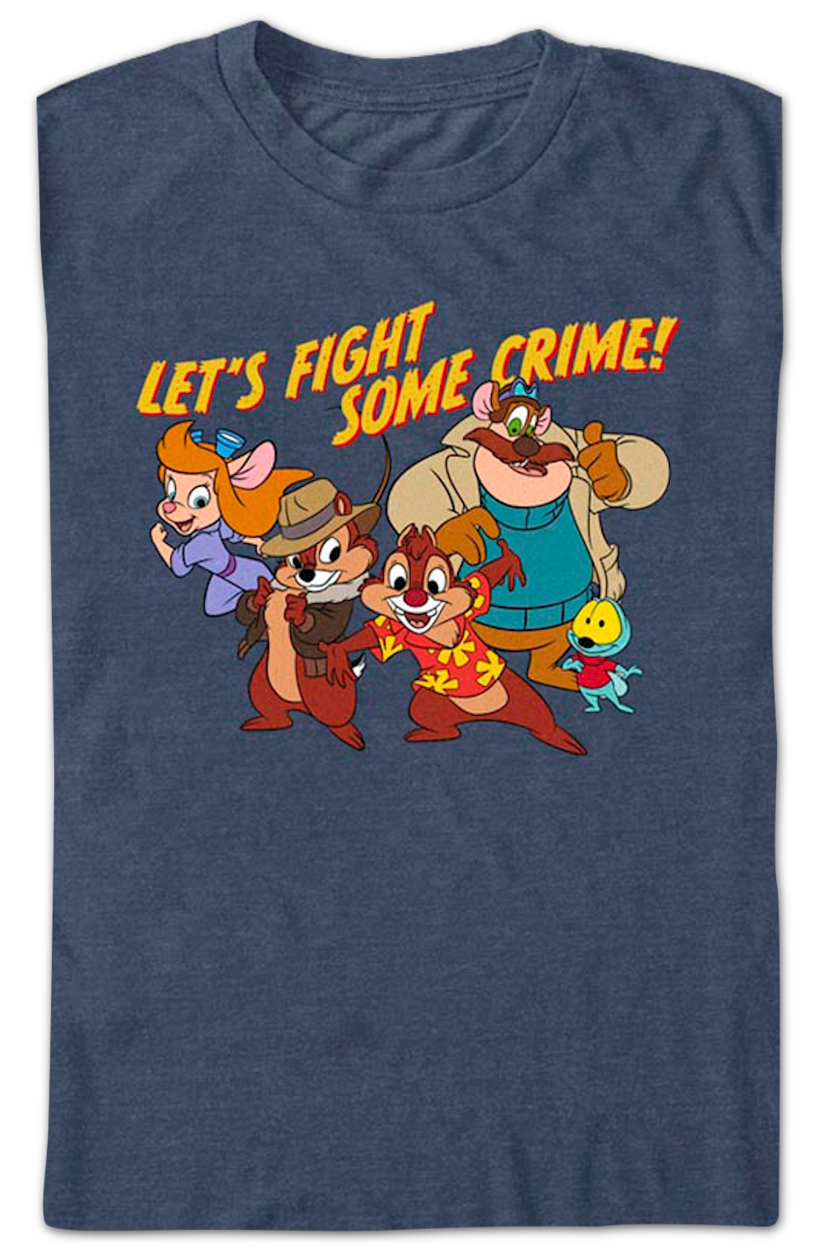 Let's Fight Some Crime Chip 'n Dale Rescue Rangers T-Shirt