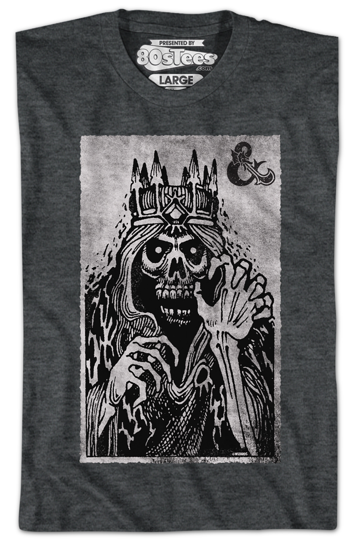 Lich Sketch Dungeons & Dragons T-Shirt