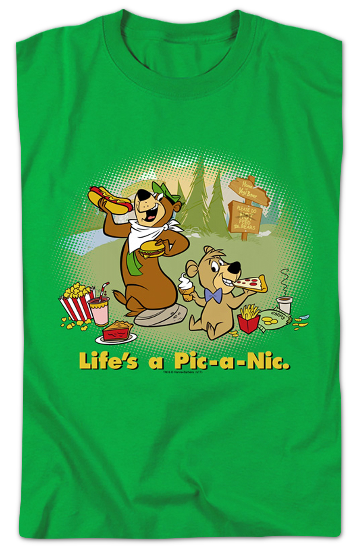 Life's A Pic-A-Nic Yogi Bear T-Shirt