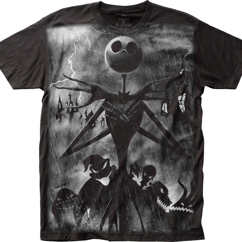 Lightning Nightmare Before Christmas T-Shirt