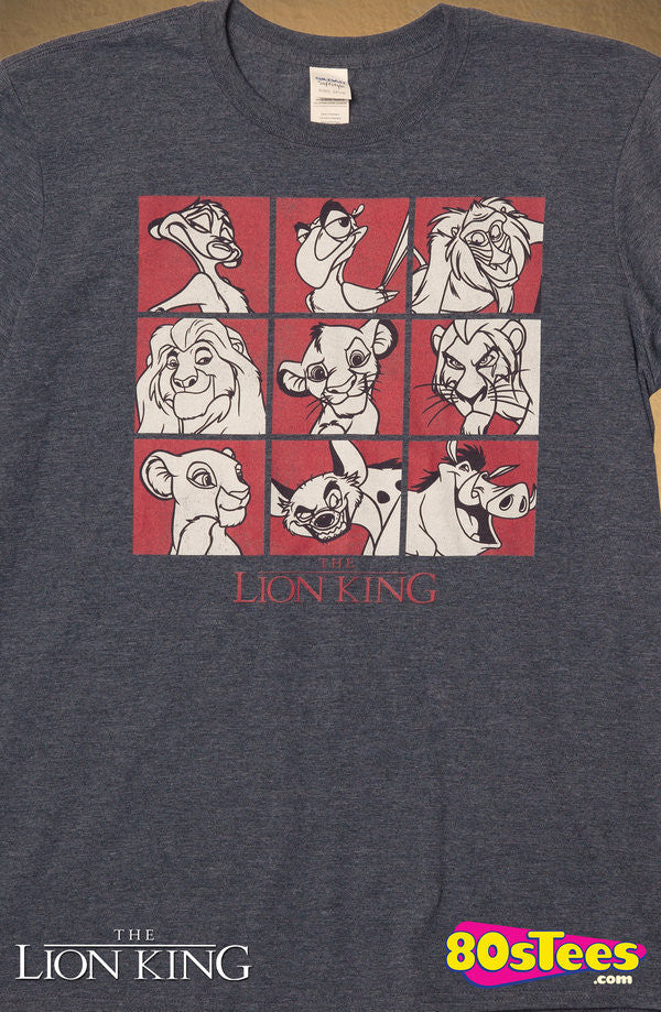 Lion King Characters T-Shirt