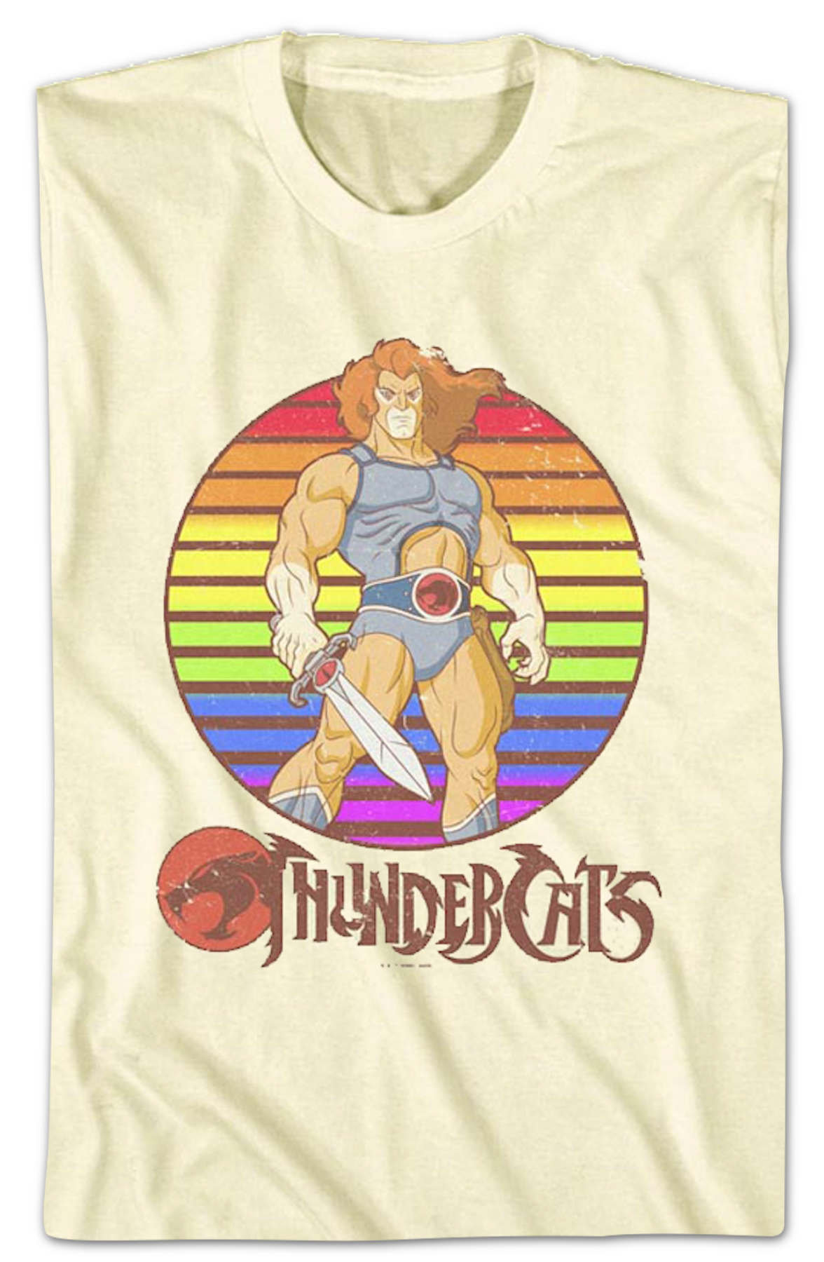 Lion-O Retro Circle ThunderCats T-Shirt