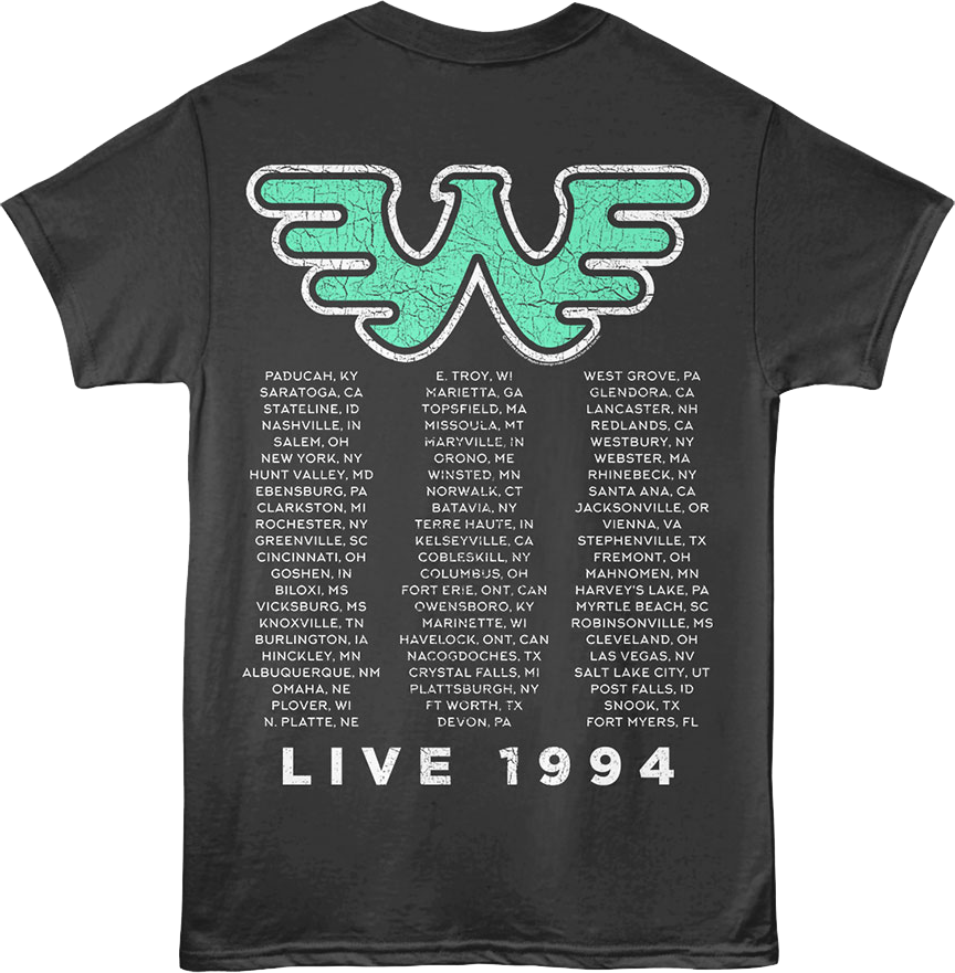Live 1994 Waylon Jennings T-Shirt