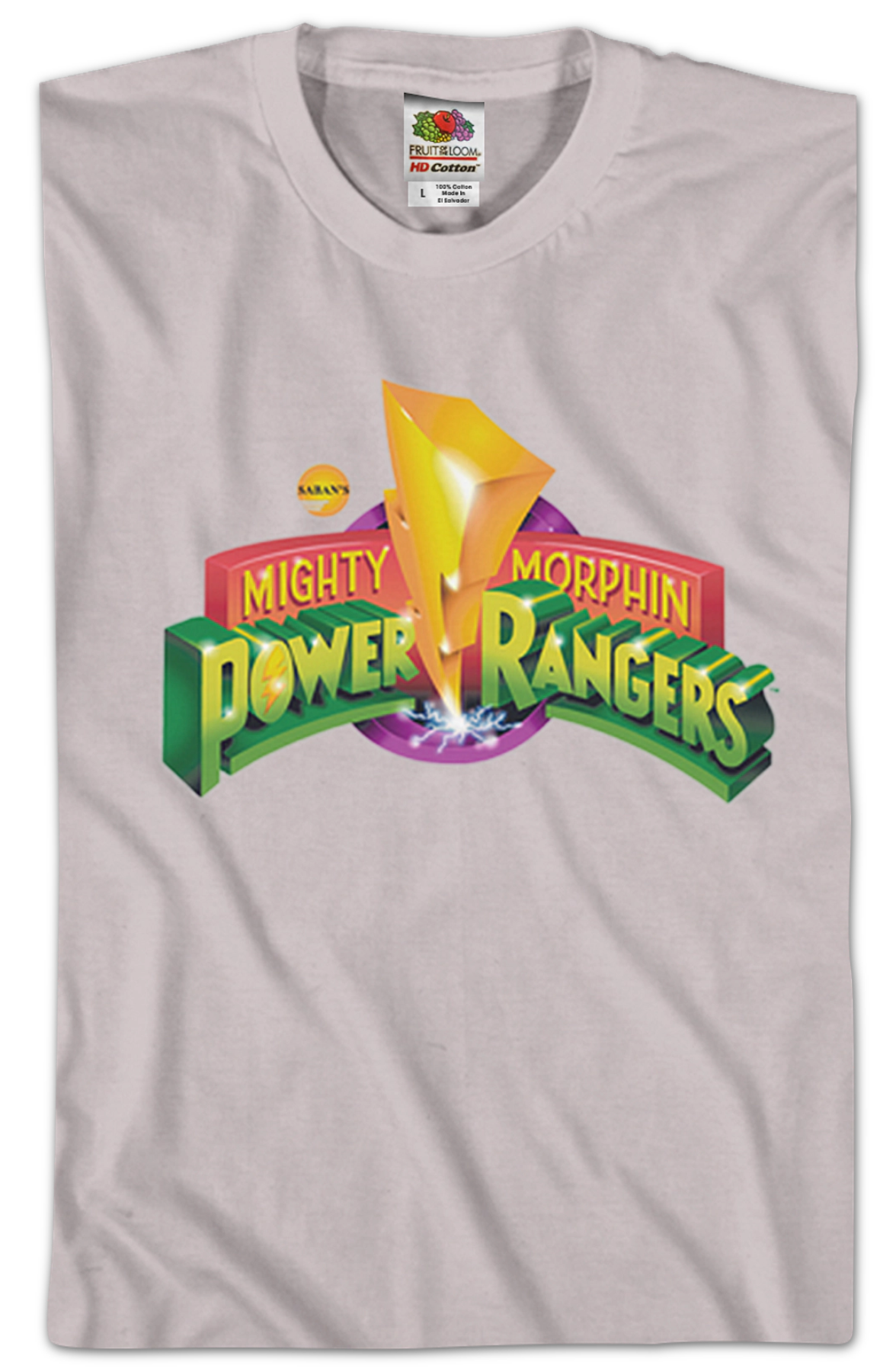 Logo Mighty Morphin Power Rangers T-Shirt