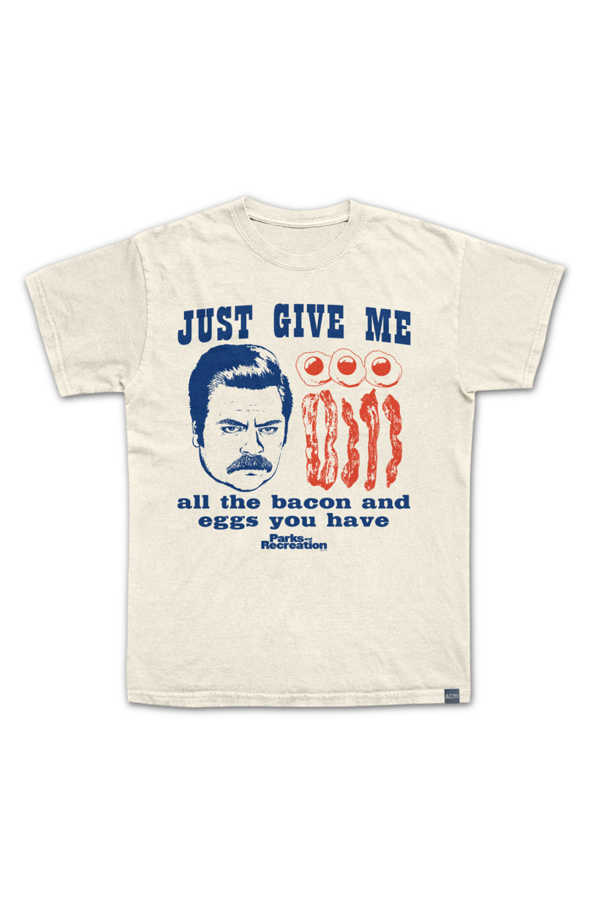 Made In USA Bacon And Eggs Parks And Recreation T-Shirt