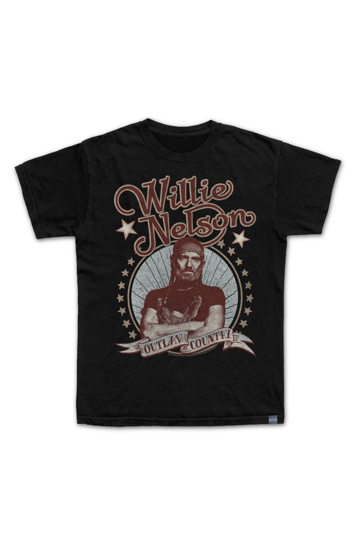 Made In USA Outlaw Country Willie Nelson T-Shirt