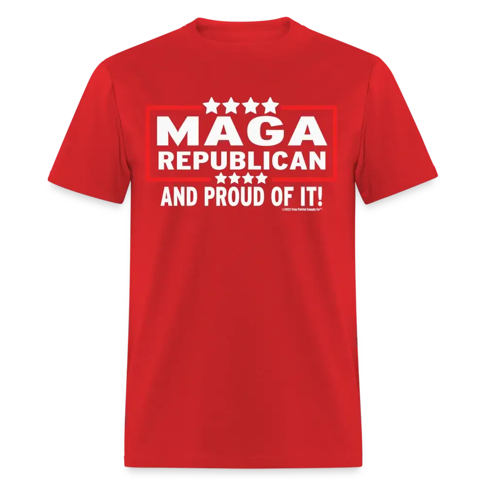 MAGA Republican And Proud Of It Anti Biden Unisex Classic T-Shirt
