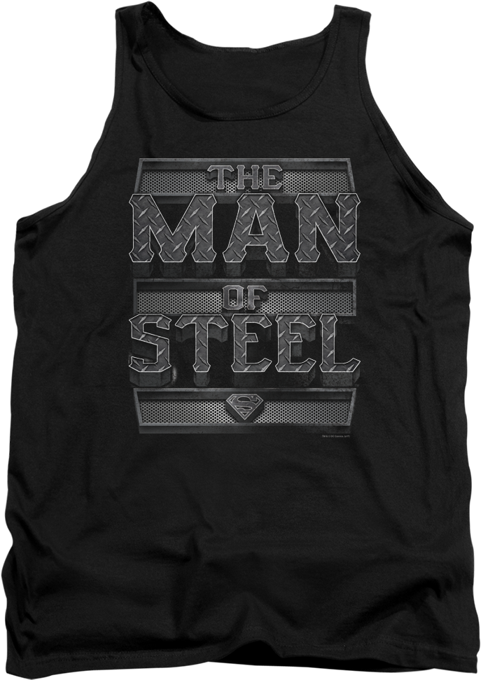 Man of Steel Superman Tank Top