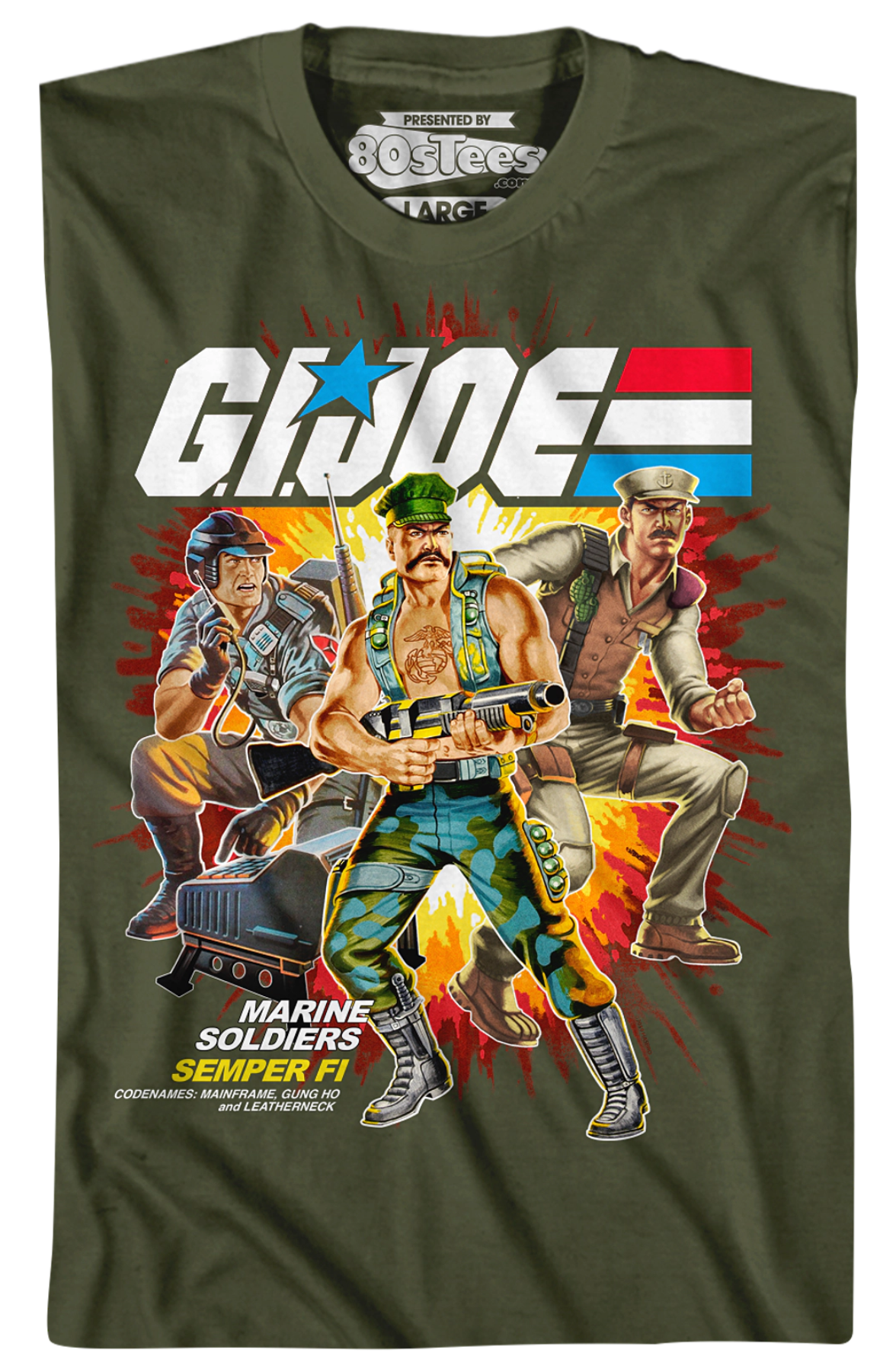 Marine Soldiers GI Joe T-Shirt