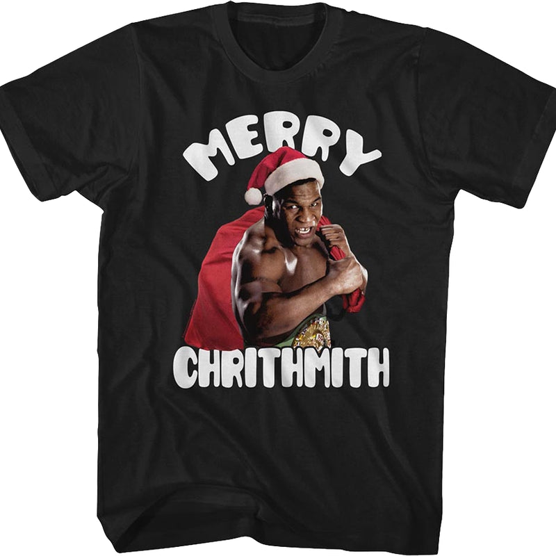 Merry Chrithmith Mike Tyson Shirt