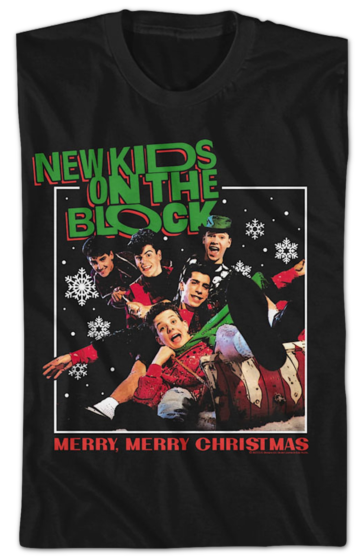 Merry, Merry Christmas New Kids On The Block T-Shirt