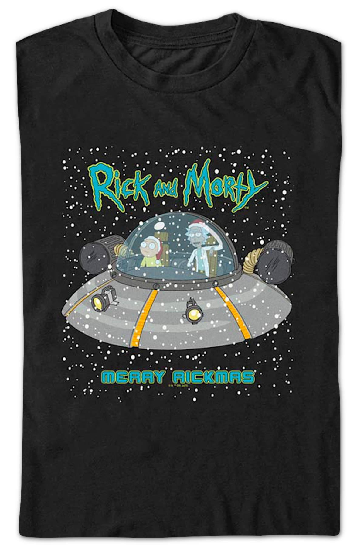 Merry Rickmas Rick And Morty T-Shirt