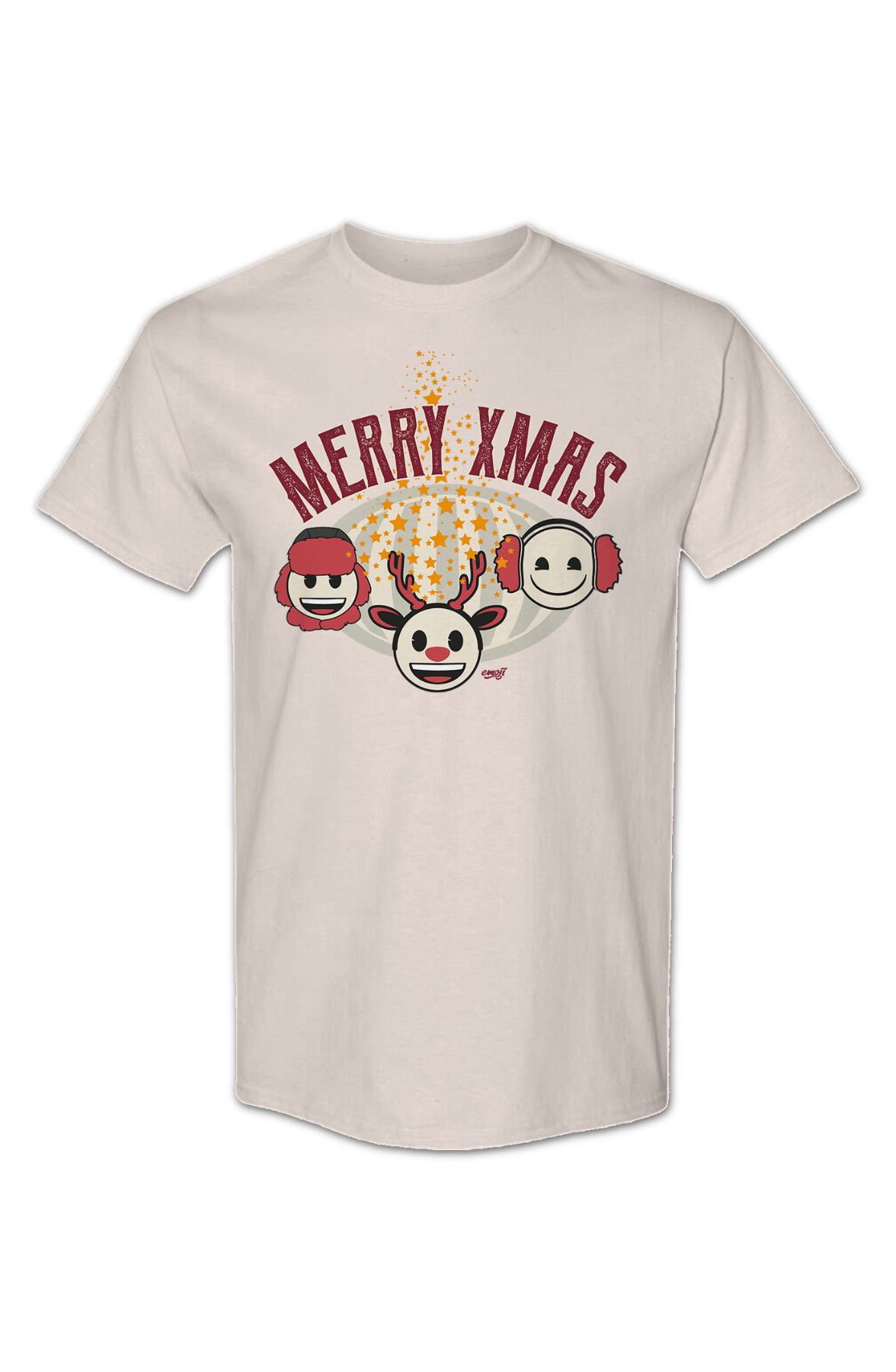 Merry Xmas Emoji T-Shirt