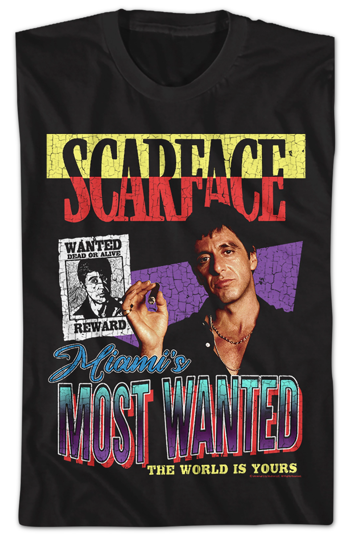 Miami's Most Wanted Scarface T-Shirt
