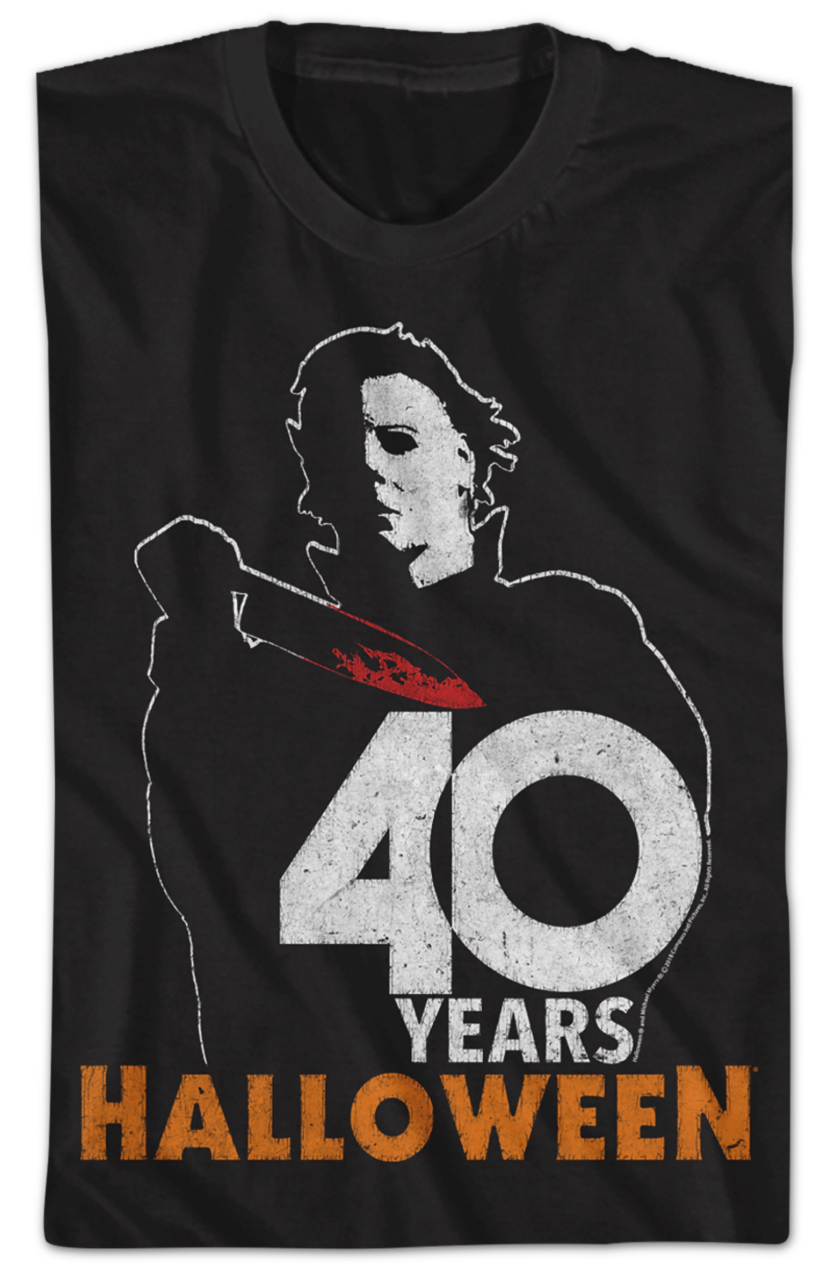 Michael Myers 40 Years Halloween T-Shirt