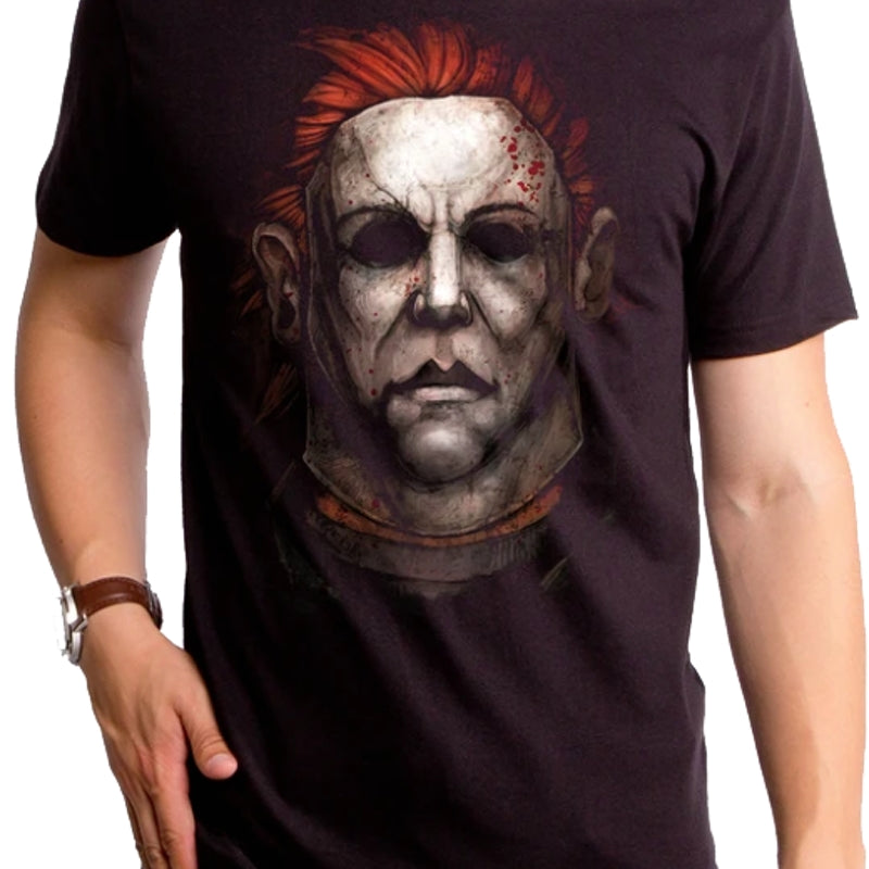Michael Myers Mask Halloween T-Shirt