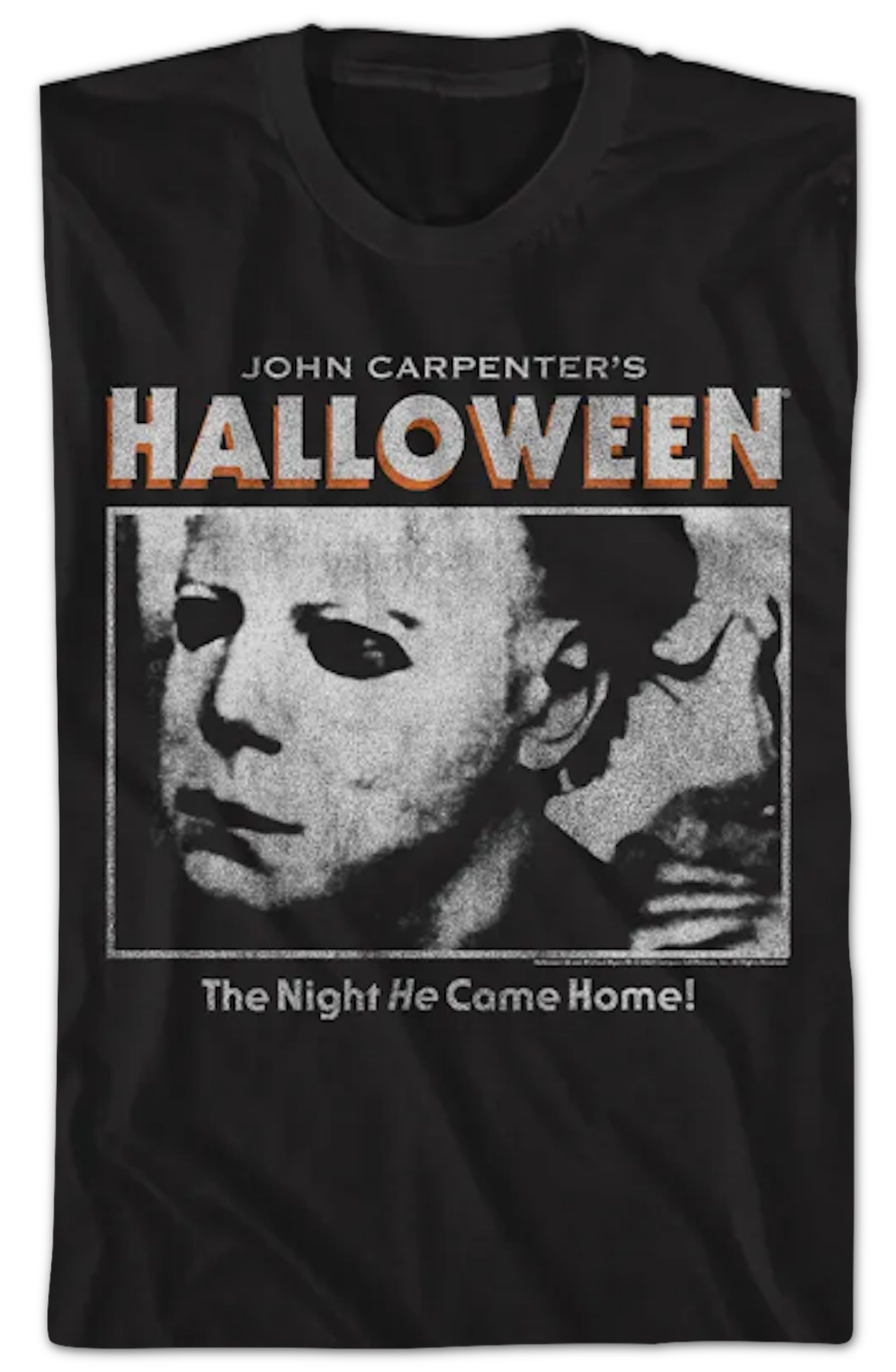 Michael Myers The Night He Came Home Halloween T-Shirt