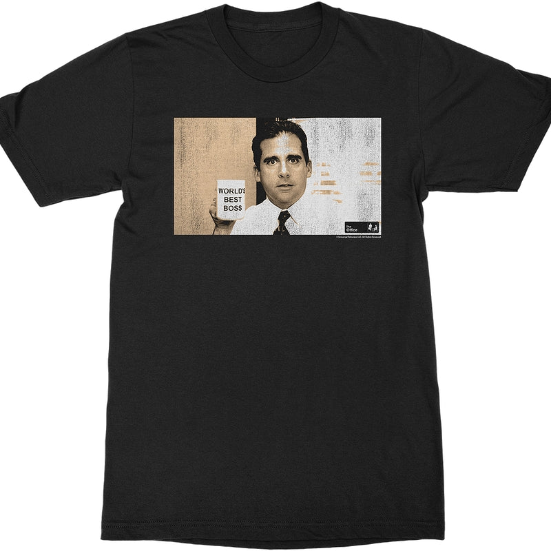 Michael Scott World's Best Boss Mug The Office T-Shirt
