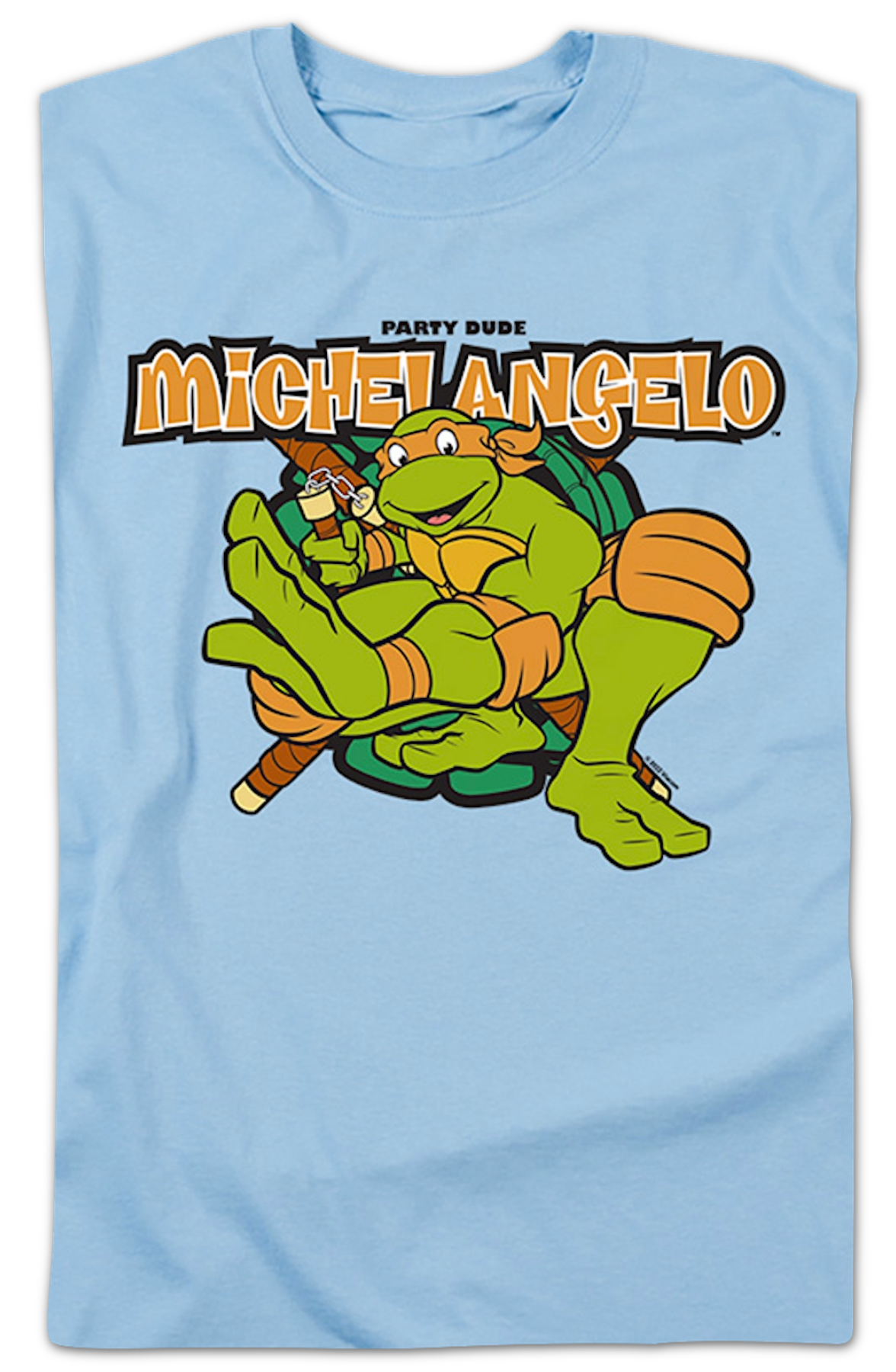 Michelangelo Party Dude Teenage Mutant Ninja Turtles T-Shirt