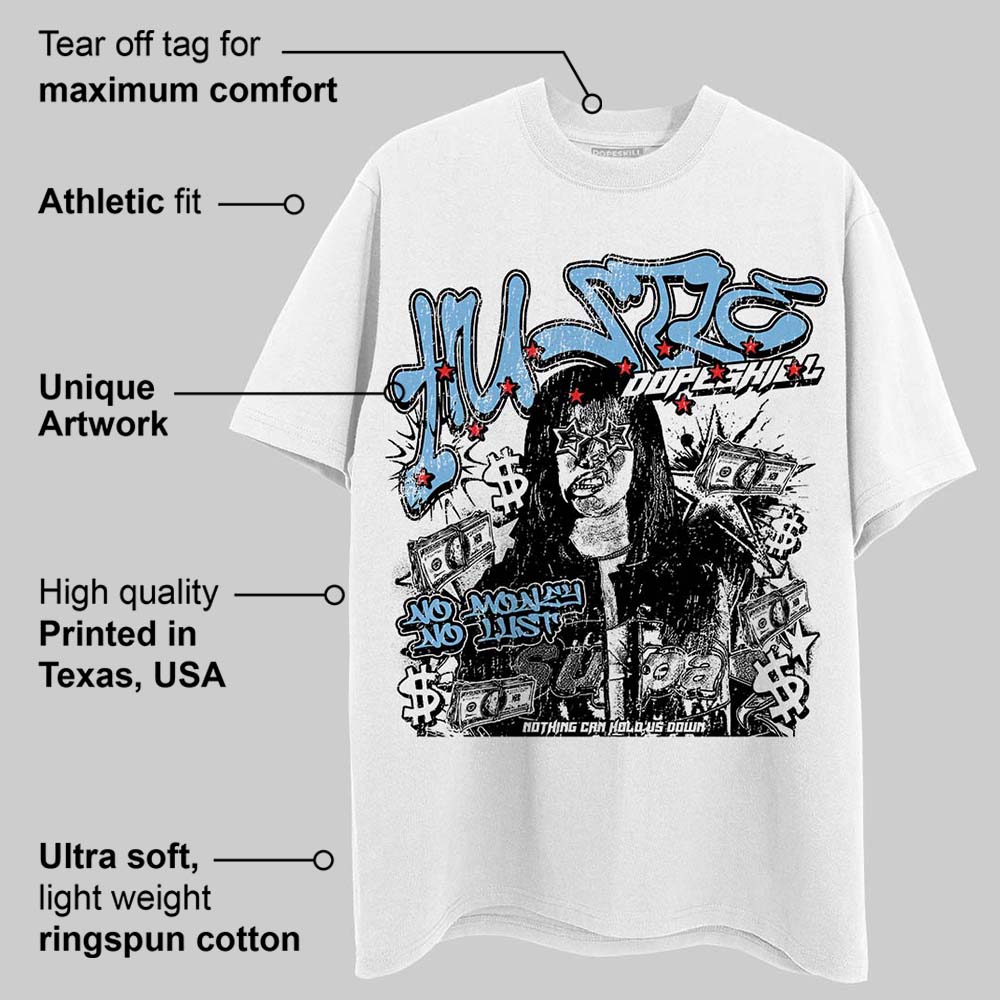University Blue Collection DopeSkill T-Shirt No Money No Lust Graphic