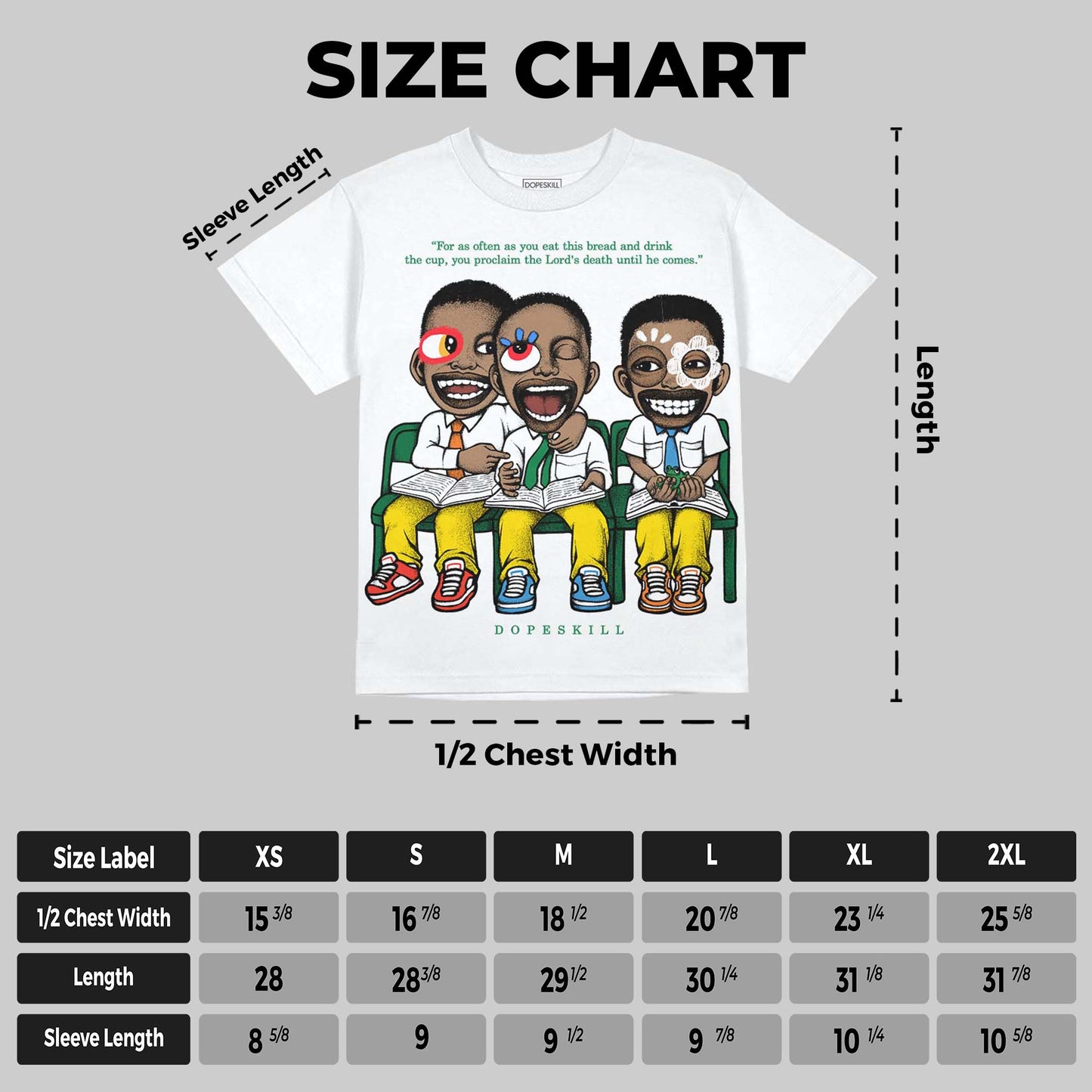 Dunk Reverse Brazil DopeSkill Oversize Print T-Shirt First Sunday Graphic