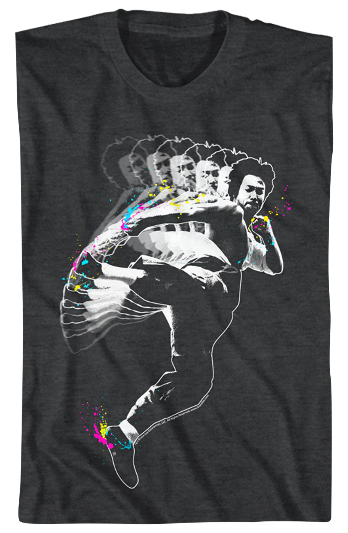 Motion Kick Bruce Lee T-Shirt