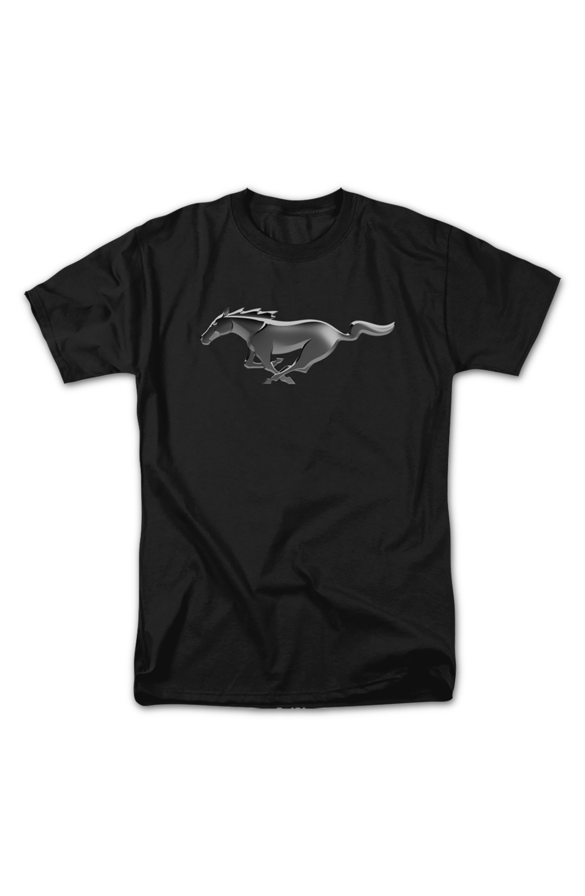Mustang Chrome Logo Ford T-Shirt