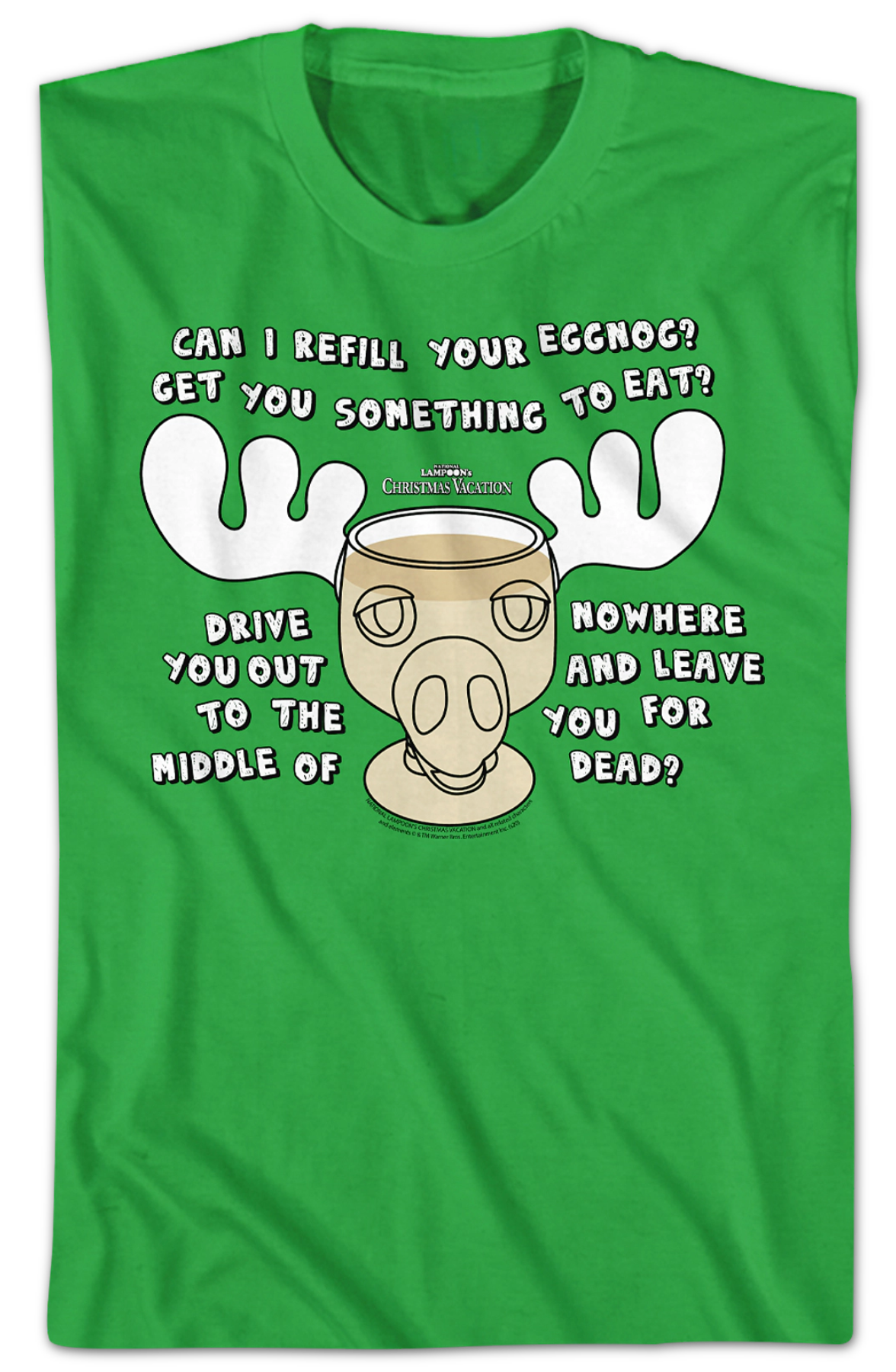 National Lampoons Christmas Vacation Moose Mug T-Shirt